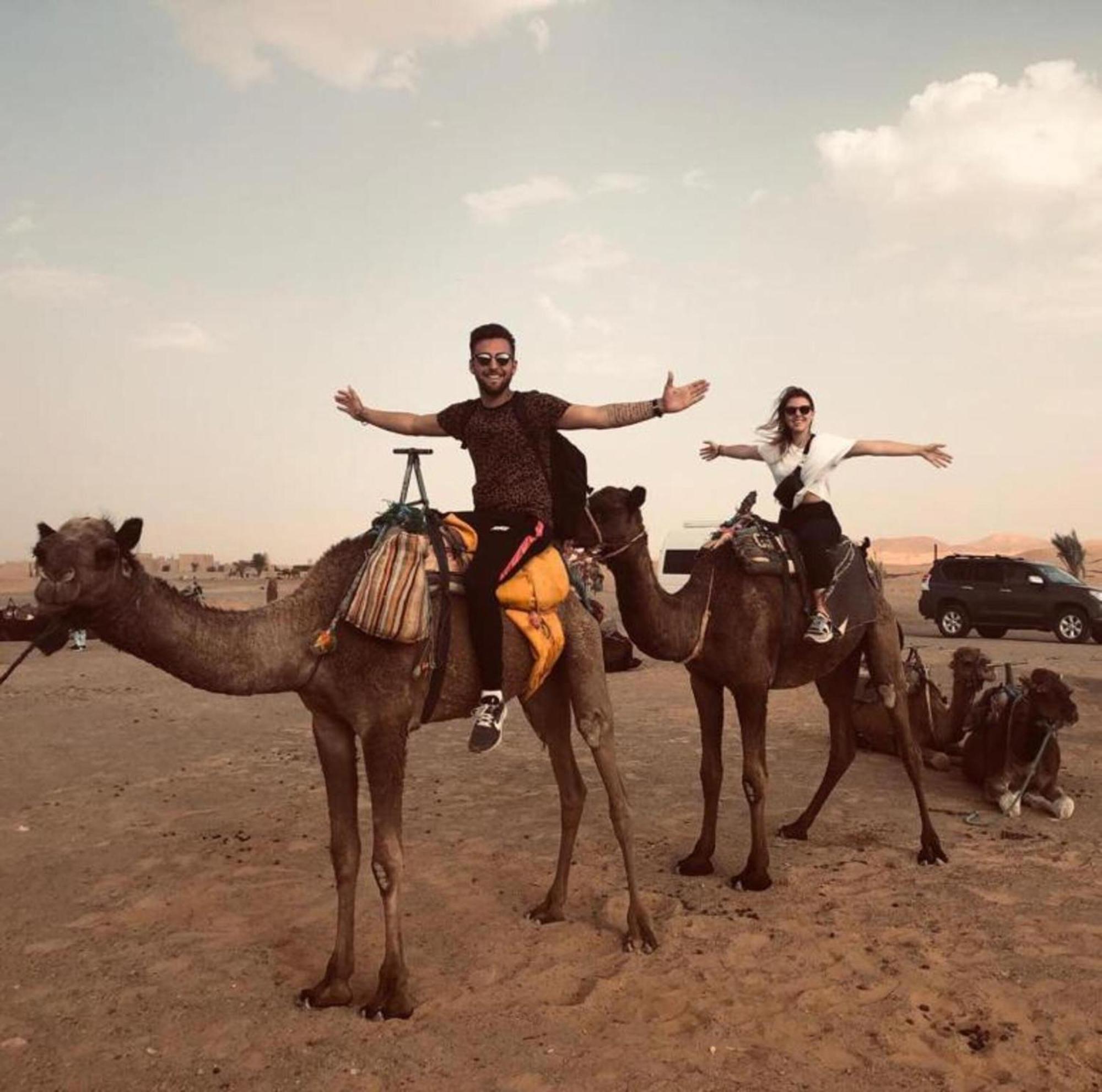 Camel Trekking Desert Camp 메르주가 외부 사진