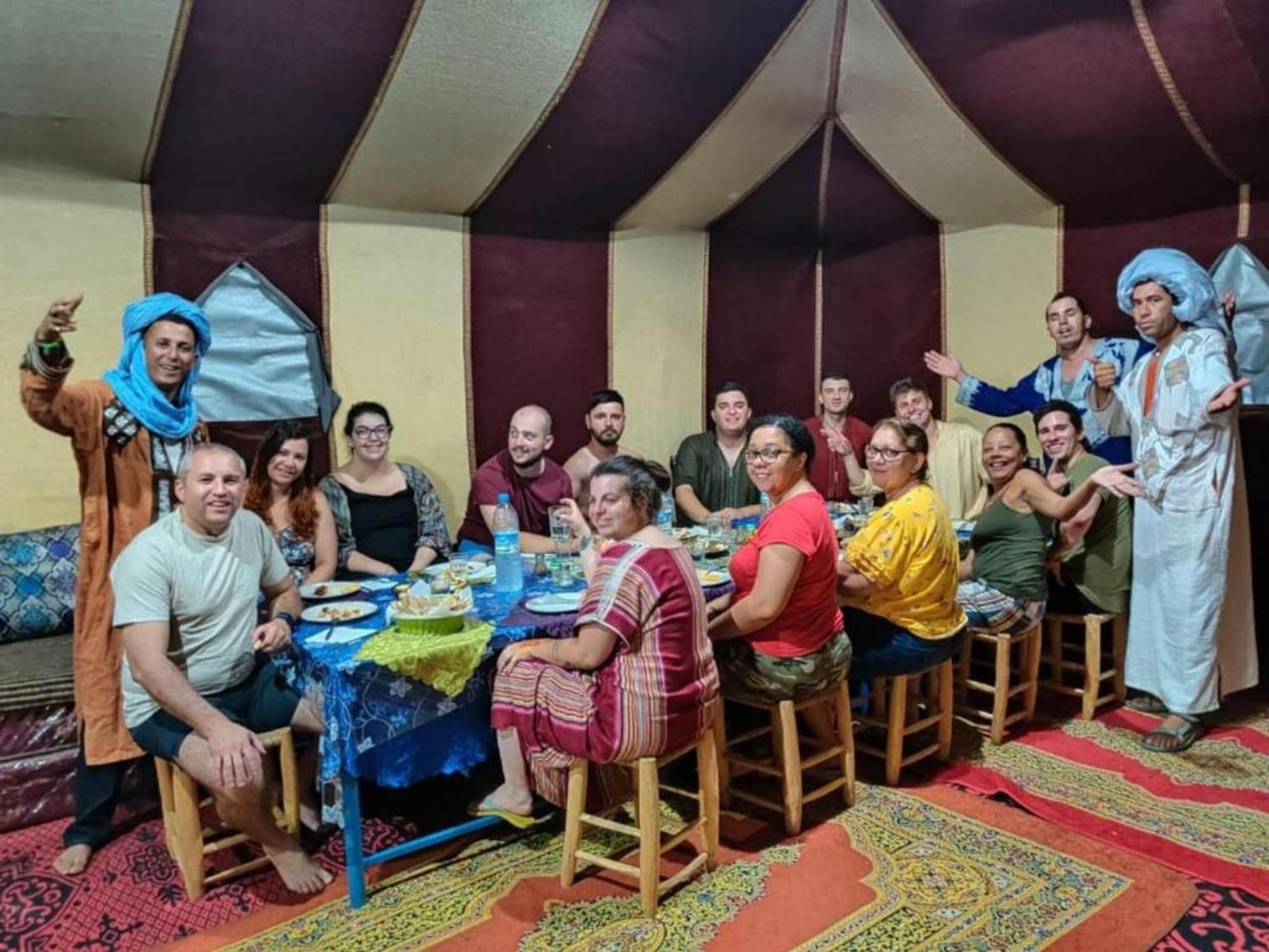 Camel Trekking Desert Camp 메르주가 외부 사진