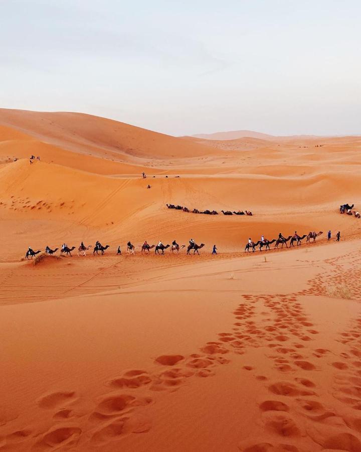 Camel Trekking Desert Camp 메르주가 외부 사진